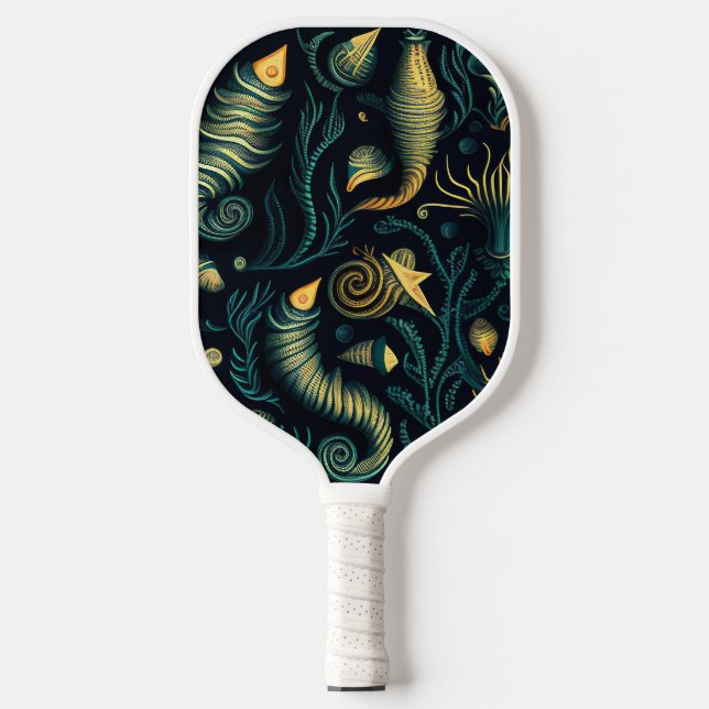 Golden Reefs Pickleball Paddle (Front)
