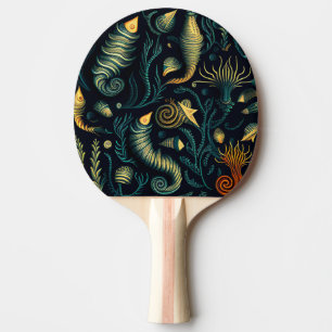 Golden Reefs Ping Pong Paddle