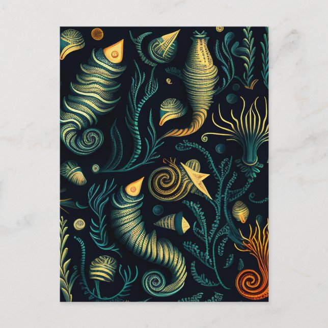 Golden Reefs Postcard (Front)