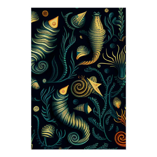 Golden Reefs Poster (Front)