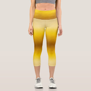 Golden Remnant Capri Leggings