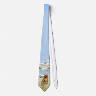 Golden Retriever 1 - Rowboat (JF) Tie