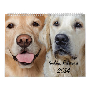 Golden Retriever 2014 Calendar