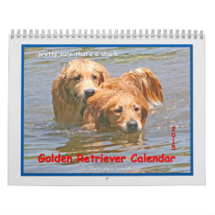 Golden Retriever 2015 Calendar