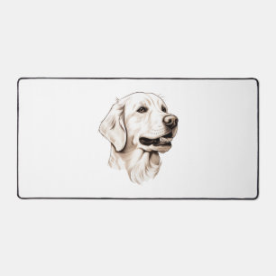 Golden Retriever  2 Desk Mat
