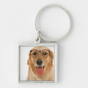 Golden Retriever 3 Key Ring