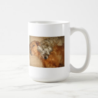 Golden Retriever and Maltipoo - Best Friends Coffee Mug