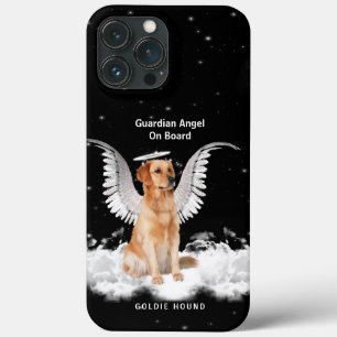 Golden Retriever Angel with Wings and a Halo iPhone 13 Pro Max Case