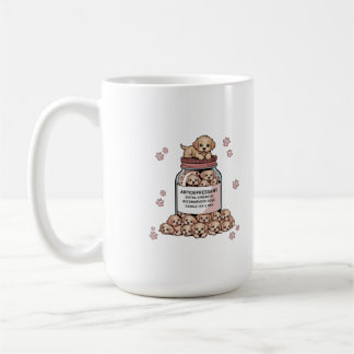 Golden Retriever Antidepressant | Puppy Therapy Coffee Mug