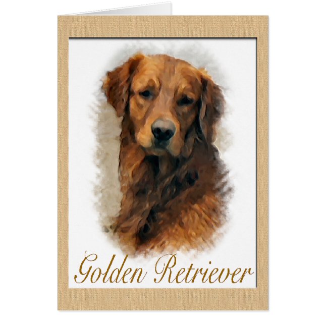 Golden Retriever  Art Gifts (Front)