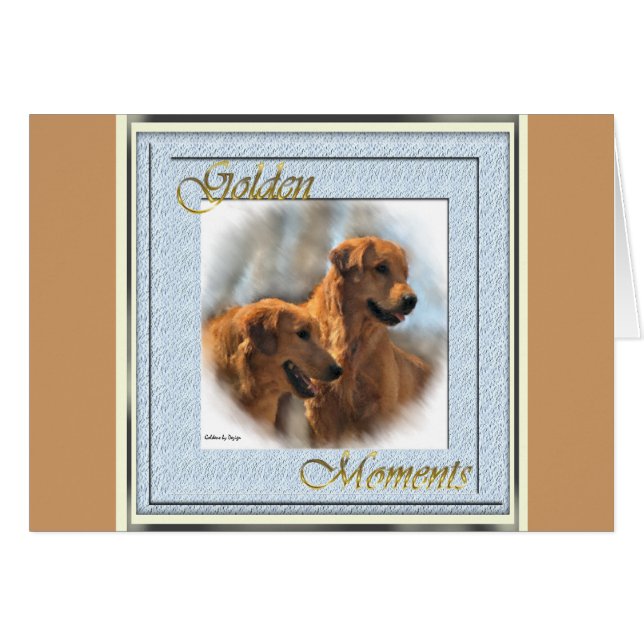 Golden Retriever Art Gifts (Front Horizontal)
