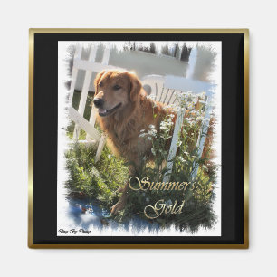 Golden Retriever Art Gifts Magnet
