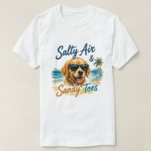 Golden Retriever Beach | Salty Air Sandy