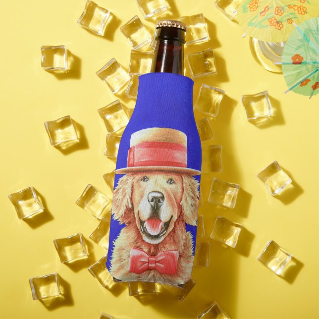 Golden Retriever Beer Cooler (In Situ Summer)