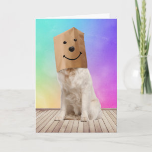 Golden Retriever Birthday Humor Card