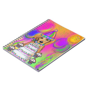 Golden Retriever Birthday Notebook