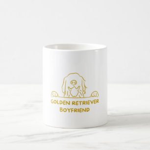 golden retriever boyfriend coffee mug