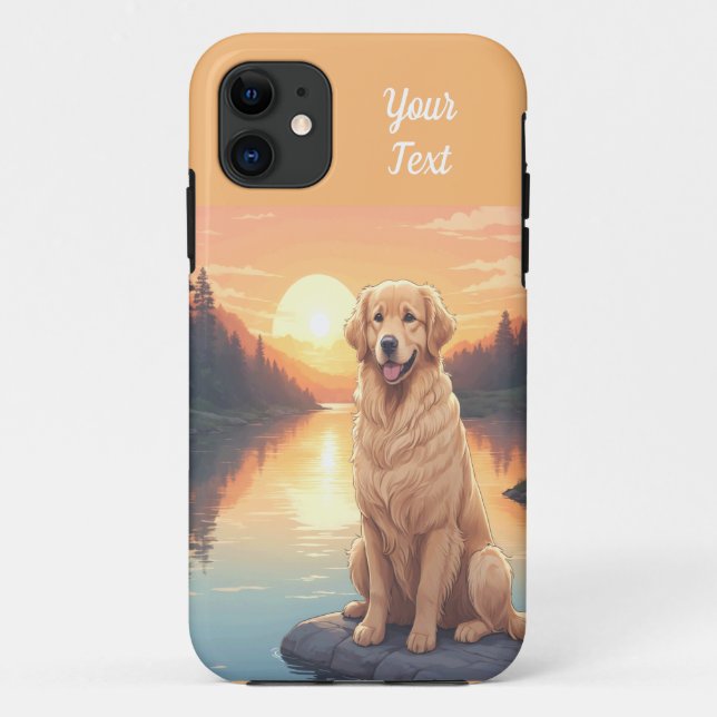 Golden Retriever by Lake Case-Mate iPhone Case (Back)