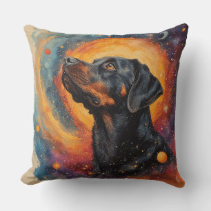 Golden Retriever by Whimsical Cosmos Cushion
