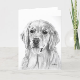 Golden Retriever Card