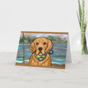 Golden Retriever Card