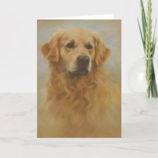 Golden Retriever Card