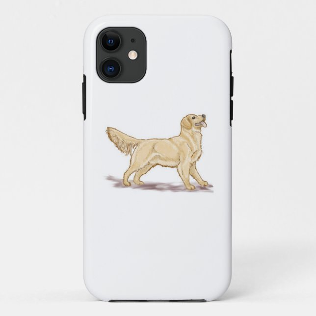 Golden Retriever Case-Mate iPhone Case (Back)