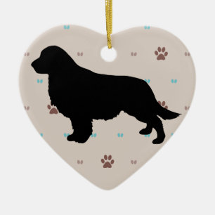 Golden Retriever Ceramic Tree Decoration