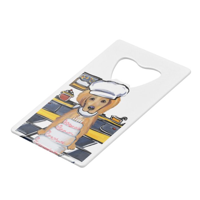 Golden Retriever chef (Front Angled)