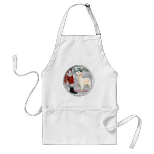 Golden Retriever Christmas Gifts Standard Apron