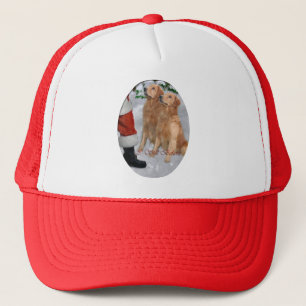 Golden Retriever Christmas Gifts Trucker Hat
