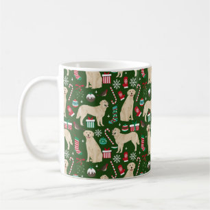 Golden Retriever Christmas Holiday Coffee Mug