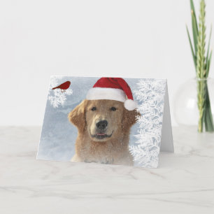 Golden Retriever Christmas humour Holiday Card