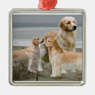 Golden Retriever Christmas Ornament