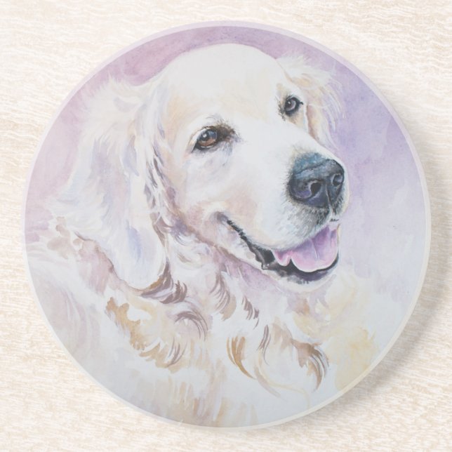 Golden retriever coaster (Front)