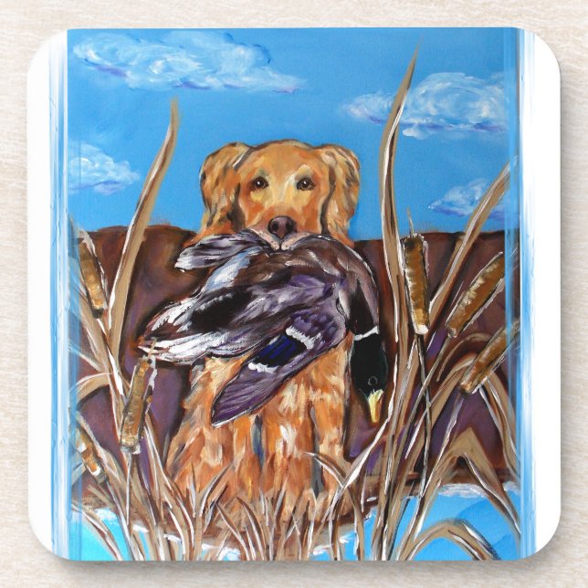GOLDEN RETRIEVER COASTER (Front)