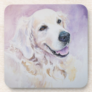 Golden retriever coaster
