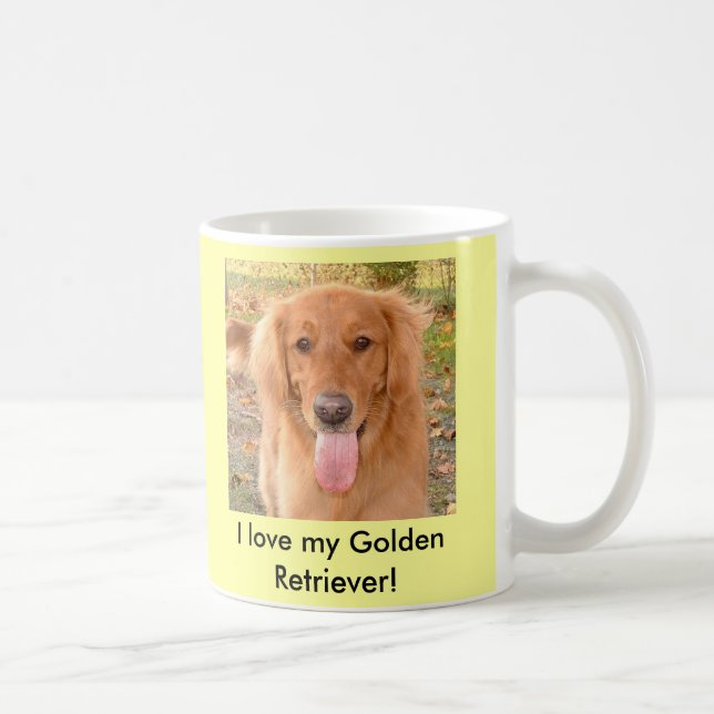 Golden Retriever Coffee Mug (Right)