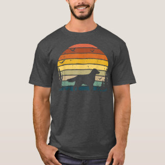 Golden Retriever Corgi Vintage Retro Mom Dog T-Shirt