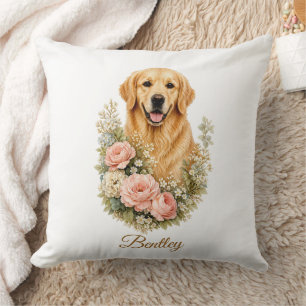 Golden Retriever Cushion