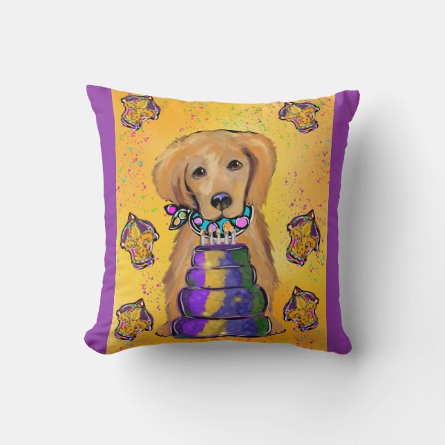 Golden Retriever Cushion (Front)