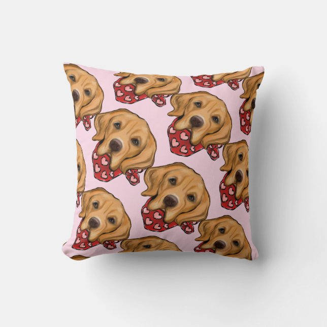 Golden Retriever Cushion (Front)