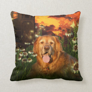 Golden Retriever Cushion