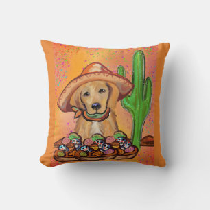 Golden Retriever Cushion