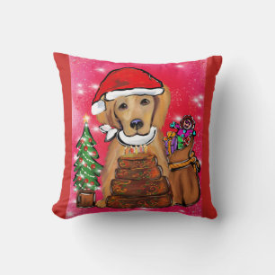 Golden Retriever Cushion