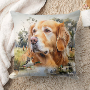 Golden Retriever Cushion