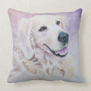 Golden retriever cushion