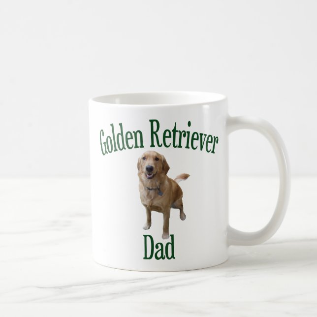 Golden Retriever Dad Coffee Mug (Right)
