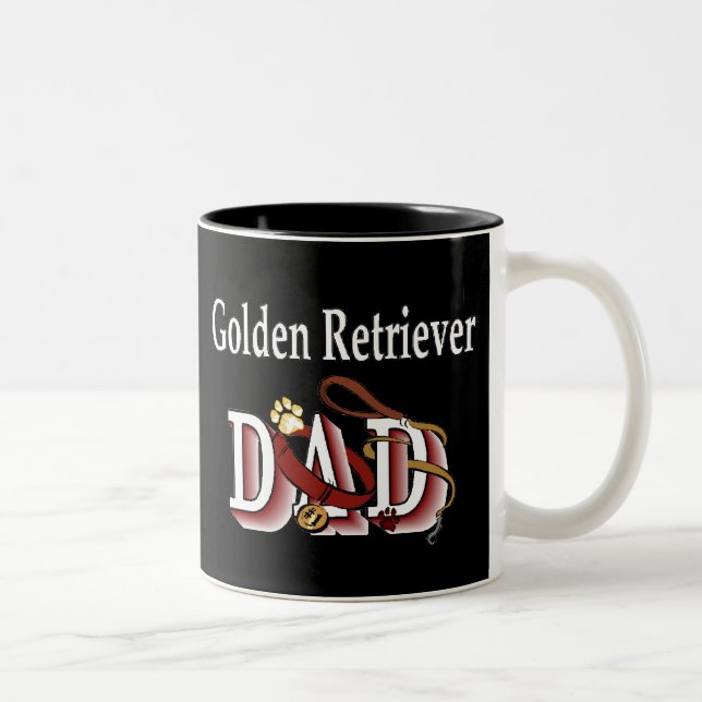 Golden Retriever Dad Mug (Right)