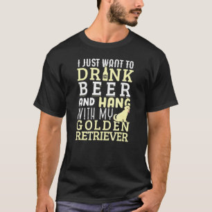 Golden Retriever Dad Shirt Funny Fathers Day Dog L